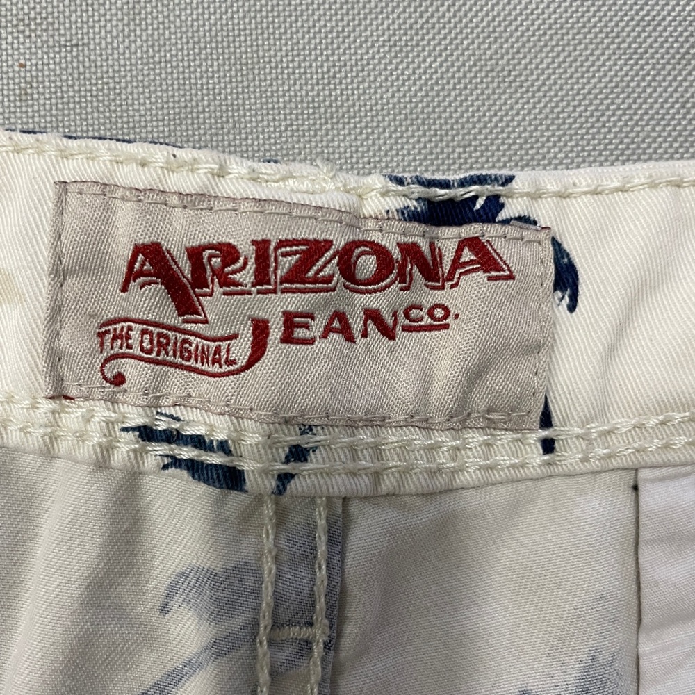 Arizona Jean Co shorts mens floral cotton preppy - Picture 3 of 6